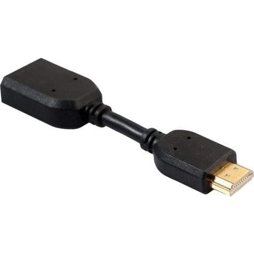Short and Convenient Adapter Portable HDMI-compatible Male To Female Extender Cable Link TV PC Gameboy Wholesales 200pcs/lot