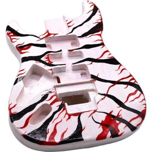 Green color TL electric guitar body okoume wood guitar barrel guitar parts guitar accessory China factory made