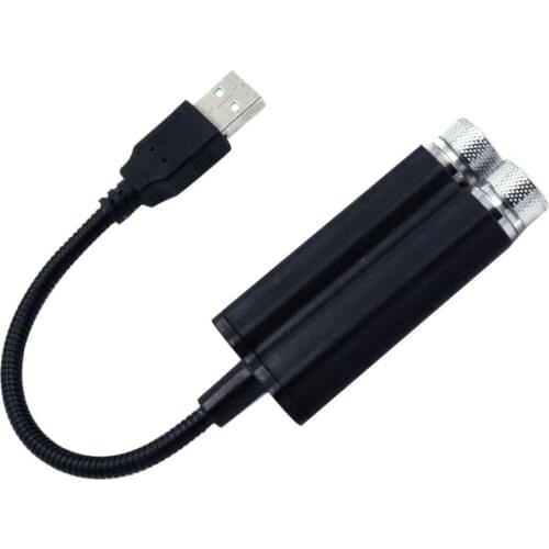 Car Roof Star Light USB Interior LED Galaxy Lights Projector Lamp Romantic Night Starry Sky Lighting Effects Decor Auto Interior