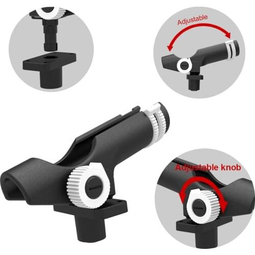 Marine Heavy Duty Ajustable Plastic Fishing Pole Holder Rod Holder for Boat Parts