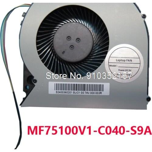 Laptop CPU Fan For iFunk S 5X G2 MF75100V1-C040-S9A For Maibenben 5X New