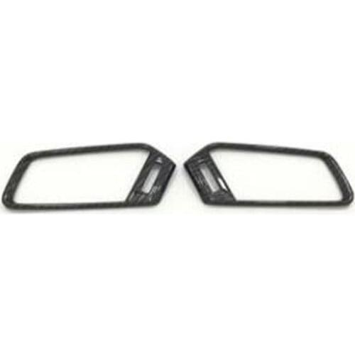 Brand New For Honda Accord 2018 2PCS ABS Chrome Car Carbon Fiber Left Right Air Outlets Cover Trim Car Styling Accessories