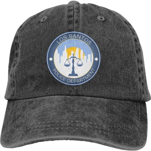 Police Officer Los Santos Internal Affairs Los Ang Baseball Cap cowboy hat Peaked cap Cowboy Bebop Hats Men and women hats