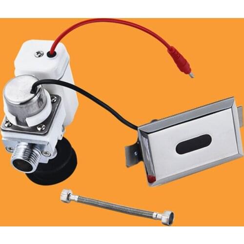 Toilet concealed Ceramic integrated Sensor urinal flush valve,infrared automatic urinal sensor accessories solenoid valve,J18045