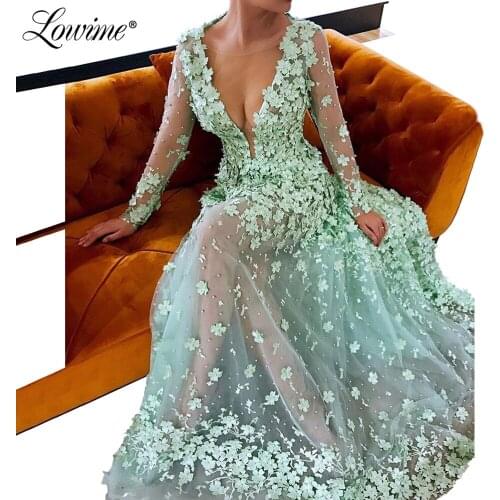 Illusion Evening Dresses Prom Gown Dubai Robe De Soiree Saudi Arabia Wedding Party Dress Kaftans 2020 Turkish Islamic Aibye