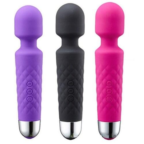 AV Vibrator For Woman G Spot Massager Powerful Magic Clitoris Stimulator Vibrating Dildo Female Sexual Wellness Erotic Sex Toys