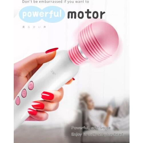 AV Magic Wand 18 Speed Powerful Dildo Vibrator G-Spot Massager Sex Toy For Women Couple Clitoris Stimulator Goods for Adults 18
