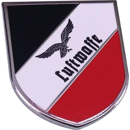 WWII German Luftwaffe Eagle Badge Military Air Force Pilot Collectable Enamel Pin