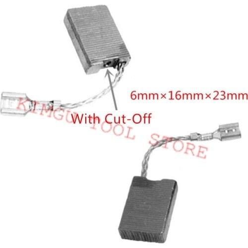 5 Pairs Replace Carbon Brushes for Bosch GWS24-180J 1362G GWS24-230 GWS23-230 GWS24-300 GSF100A GNF65A GWS180J GWS230 1752G 1752