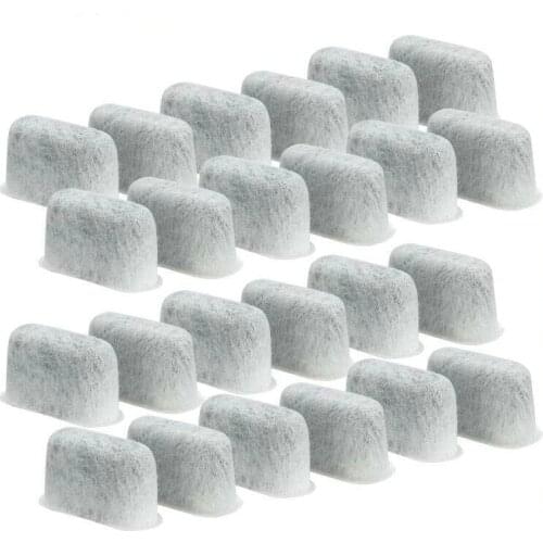 24 Pack Replacement Charcoal Water Filters for ALL Cuisinart Coffee Makers, DCC-RWF