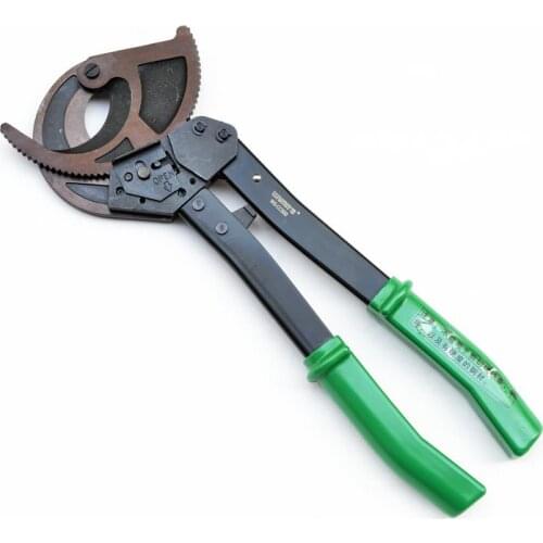 500 Square Heavy Manual Cable Scissors Ratchet Cable Cutter Shear Effort And Long Service Life