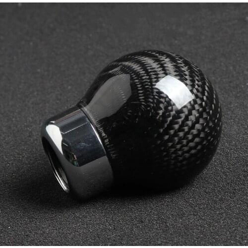 Car gear shift head modified carbon fiber gear shift head high quality gear shift head