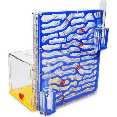 DIY Large Acrylic Ant Farm with Feeding Area Big Ants House Ant Nest Villa Insect Pet Anthill Workshop 6 Layers 19*12.8*22cm
