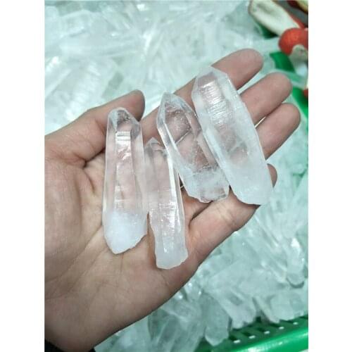 4 pcs top quality large clear quartz points healing crystals clear like water ice quartz crystal healing