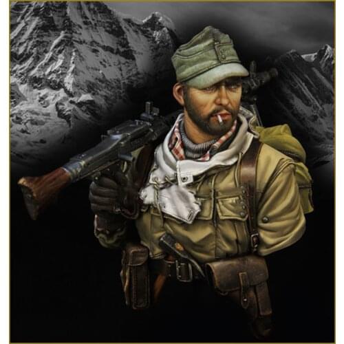 1/10 Scale Resin Bust Gebirgsjager