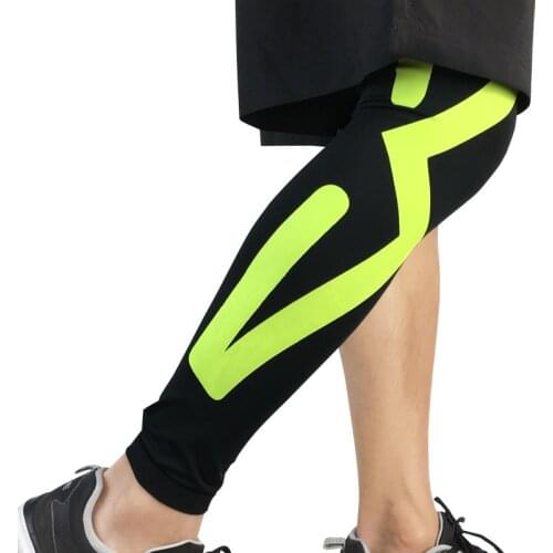 Women Men Knee Brace Compression Leg Sleeve Stretchy Knee Support for Sport Football Basketball Cycling Sports Socks