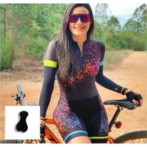 Triathlon Suit Pro Team Men Women Cycling Clothing Bicycle Clothes ciclismo Skin suit Swimwear Long Sleeve shorts Jumpsuit Wear