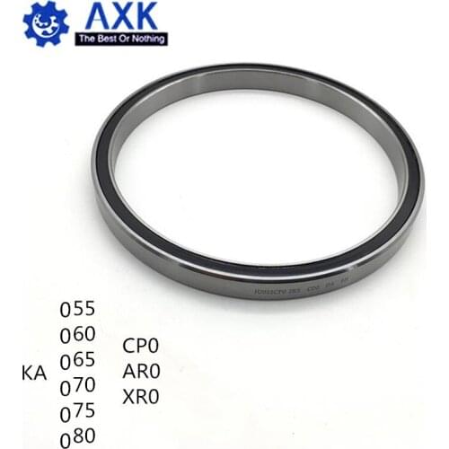 KA055AR0/KA060CP0/KA065XP0/KA070AR0/KA075CP0/KA080XP0 (6x6.5x0.25 inch) Stainless Steel Thin Ball Bearings mechanical components