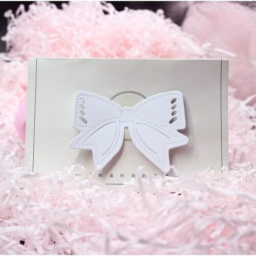 METAL CUTTING DIE cut bow alinacraft bowknot heart border Scrapbooking paper craft handmade card punch art knife cutter cut die