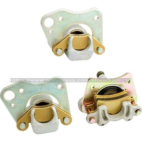 Front And Rear Brake Calipers With Pads For Polaris Ranger 500 700 EFI LE XP TM 2005-2007 ATV Motorcycle