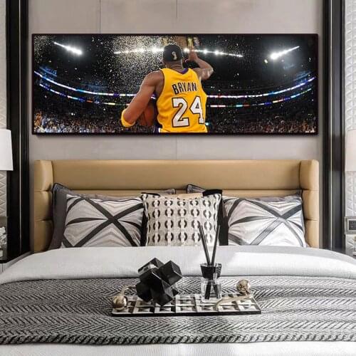 Basketball Star Poster Bedsides Canvas Painting Modern Sports Figure Pictures for Kids Room Boy Bedroom Wall Art Prints Decor