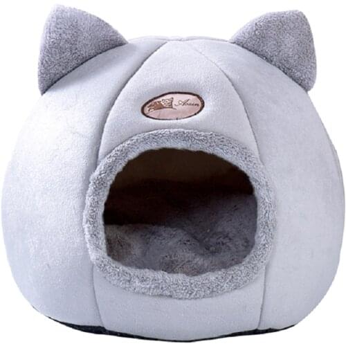 Cat Litter Four Seasons Universal Cat Pad Sleeping Cat House Villa Closed Cat Supplies Bed Net Red Pet Kennel