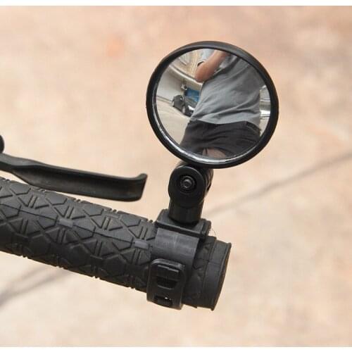 Universal Handlebar Adjustable Bicycle Rearview Mirror Wide-angle Convex Mirror Cycling MTB Bike Accessories