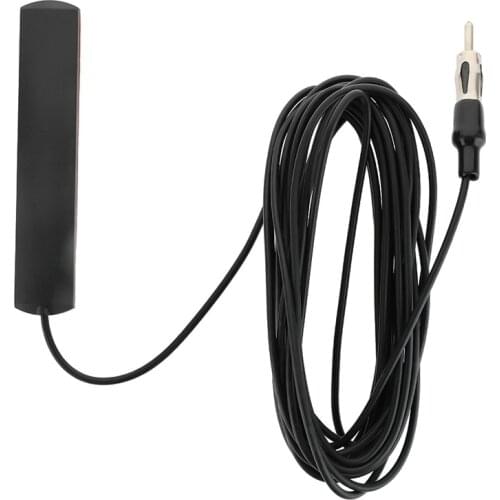 12V Universal Portable Mount Car FM Radio Amplifier Antenna Antenna Patch Aerial ANT-309 5M Cable Car Auto Aerial Antenna