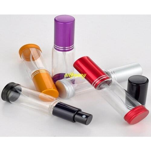1000pcs/lot 20ML Portable Glass Perfume bottle With Aluminum Anti wrestling ring Atomizer Empty spray Parfum bottles