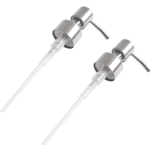 3Pcs Liquid Soap Dispenser Universal Tools Home Office Press Pump Stainless Steel Soap Dispenser Replacement