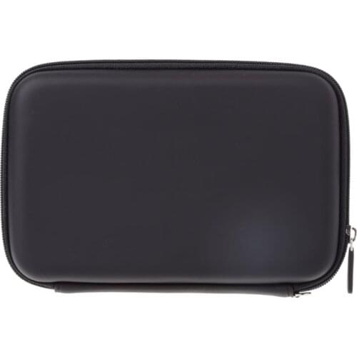 7 Inch Hard Shell Carry Bag Zipper Pouch Case For Garmin Nuvi TomTom Sat Nav GPS PU Leather EVA Moisture-proof antistatic