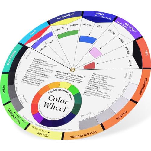 Tattoo Nail Art Makeup Accessories Colorful Permanent Wheel Mix Color Studio Microblending Tattoos Pigment