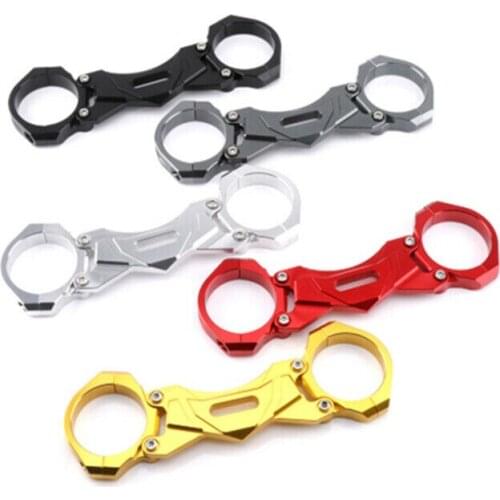 Motorcycle CNC Aluminum Solid Front Shock Absorber Damper Fork Brace Bracket For Honda CB650F 2017-2018 Custom