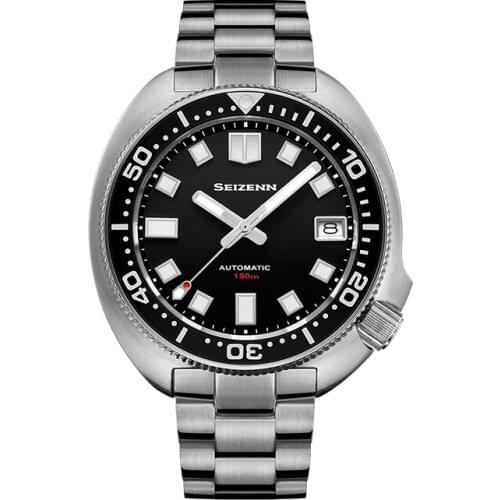 Brand Tough Guy Watch automatic Mechanical Sapphire Mirror Diving Personality Sports Men Watch Retro Air Force Pilot 1963 Watch