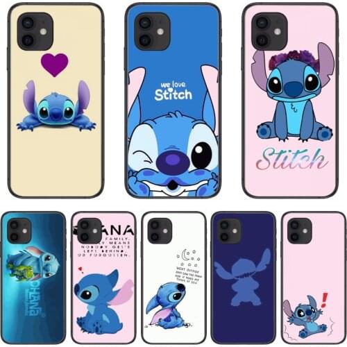Cartoon Animations Stitch Phone Case High Quality Printing Style Phone Case cover For iphone 12 pro max 11 8 7 6 s XR PLUS X X