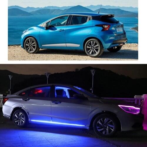 Remote Car Door Decorative Mood Lighting For nissan Micra Murano Note NP300 NV200 NV400 Pathfinder Patrol Primera Primastar
