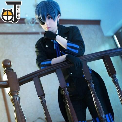 Black deacon cos serving Charles theater version of cosplay luxury passenger ship articles Cosplay Costume