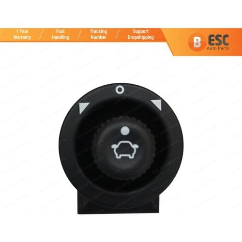 ESC EDP622 Power Wing Mirror Control Switch 93BG17B676BA-B for Ford Mondeo Fiesta Focus Transit Ka Granada Puma Connect Courier