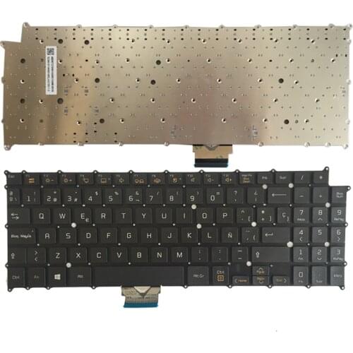 Spanish Laptop Keyboard For LG 15Z960 AEW73709814 HMB8146ELA02 SP laptop keyboard black