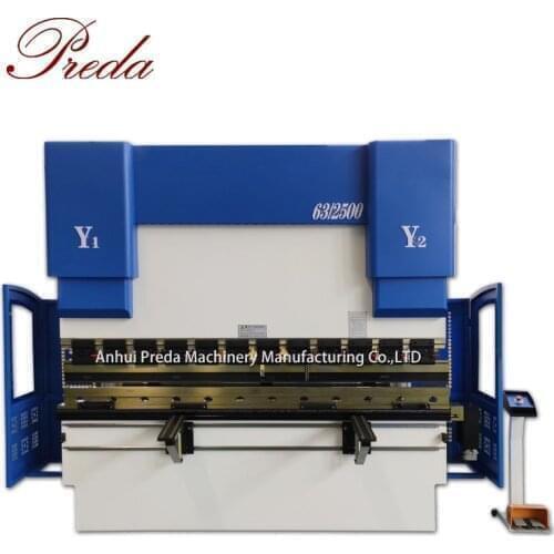 Metal hydraulic folding machine 63t hydraulic bending machine