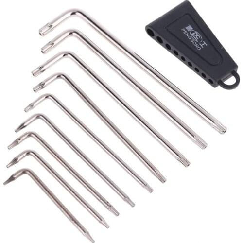 9 Pcs Hex Key Wrench Sets Torx L Shape Repair Tool Screwdriver Tool Set Useful