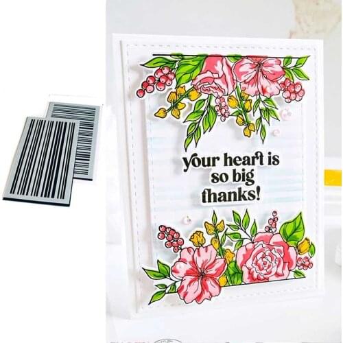 New Slimline Skinny Builder Layering Stencil for 2021 Scrapbook Diary Decoration Embossing Template Diy Greeting Card Album