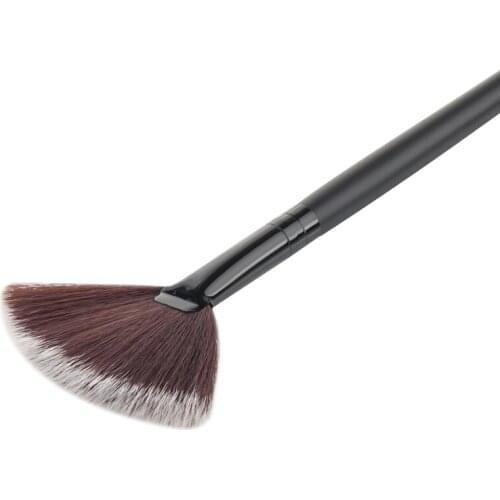 Slim Fan Shape Powder Concealor Blending Finishing Highlighter Highlighting Makeup Brush Nail Art Brush for Makeup SANA8