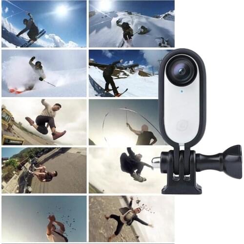 NEW Insta360 Go 2 Protective Frame Mount ABS PC 1/4 Adapter Bracket Stabilizer for Insta360 Go2 Camera Accessories