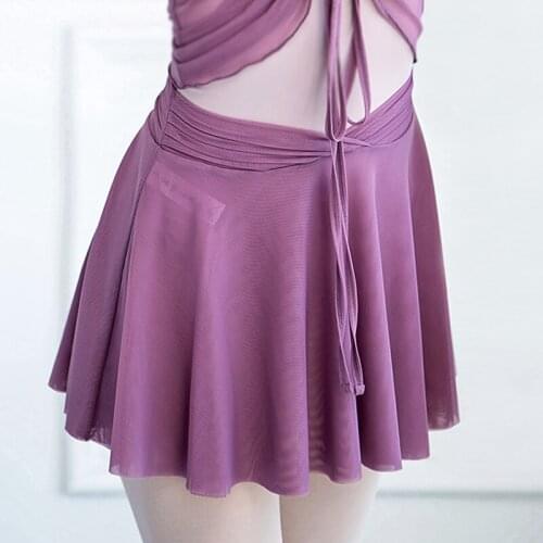 Fairy Ballet Dance Skirts For Women Ballerina Wrap Skirt Stage Costume Soft Practice Wear Lyrical Dance Wear JL1647