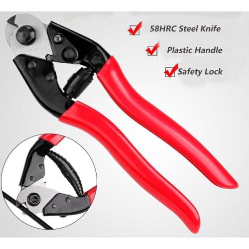 1Pc MTB Bicycle Thread Clipper Repair Tool Handle Bike Brake Variator Wire Pipe Cutting Pliers Inner Core Wire Repair Tools