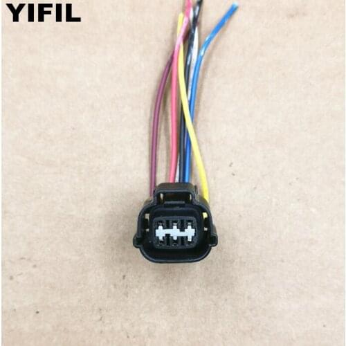 2/4/10pcs/lot 6 Pin/Way Throttle Idle Motor Plug Connector With Wire Harness Pigtail For Mitsubishi PB535-06027