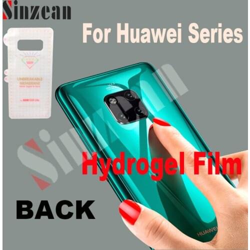 20pcs For Huawei P30 lite/P30 Pro/p40 pro /p50 pro Back Cover Screen Protector For Huawei mate 40 pro Hydrogel Film
