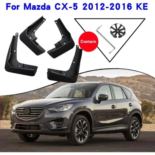 Car Accessories For Mazda CX-5 2012-2016 MK1 KE CX5 CX 5 2013-2015 Mudguards Splash Guards Fender Mudflaps Car Fender Mud Flaps