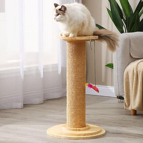 Cat Climb Holder Cats Scratching Cat Toy Board Round Scratcher Pad Kitten Scrapers игрушки длякошек когтеточка Scratch Couch Bed